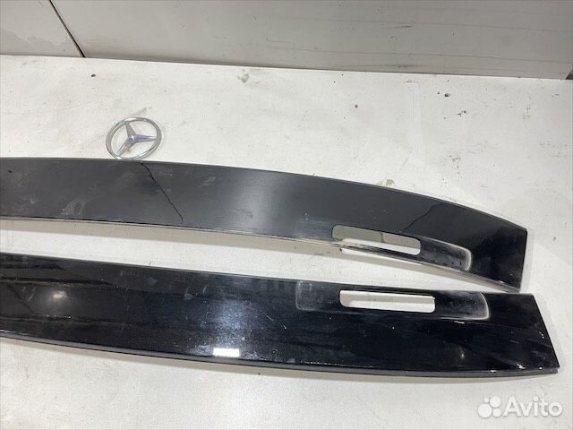 Молдинг крыши левый Мерседес x166 w166 GL GLS