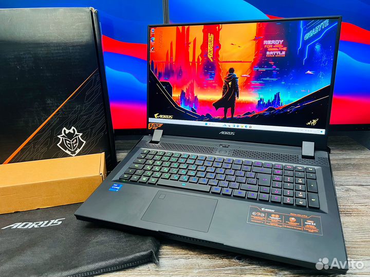 Aorus 17 300Hz RTX 3060+i7 11800H 16Gb 100% sRGB