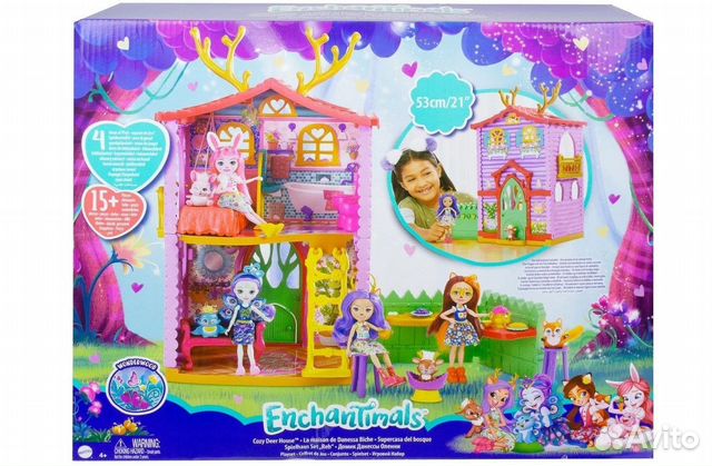Enchantimals Домик Данессы Оленни 2.0 - обновленна