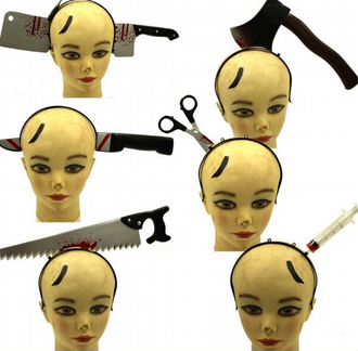 Ободки розыгрыш на Хэллоуин