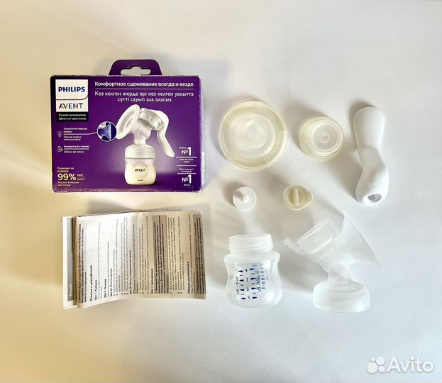 Молокоотсос philips avent ручной