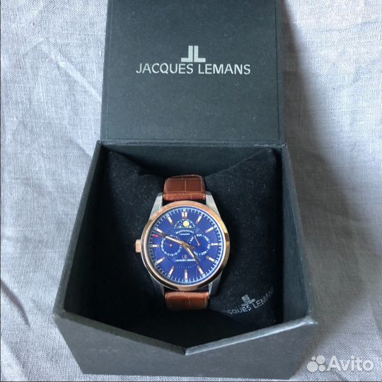 Часы Jacques Lemans Liverpool Moonphase (Австрия)