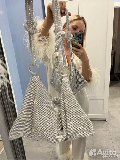 Сумка со стразами