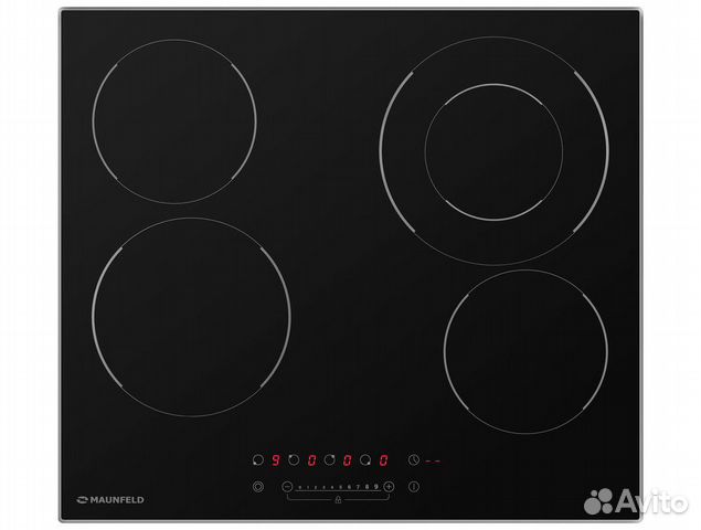 Электрическая варочная панель maunfeld evse594fdbk