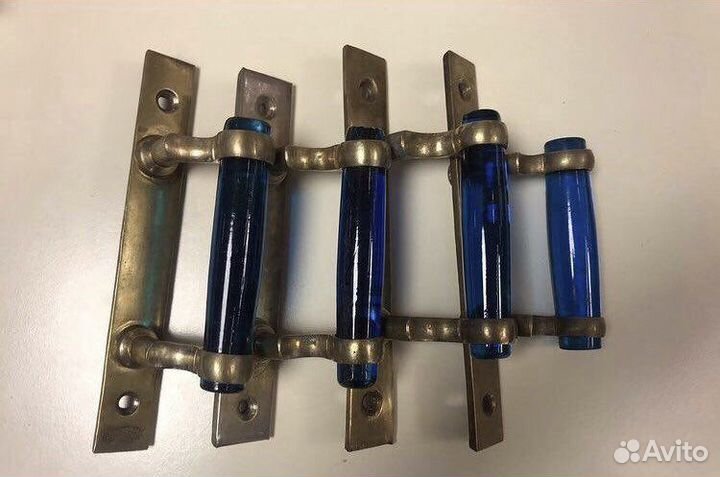 Оконная ручка старинная стекло