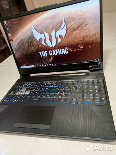 Игровой asus TUF 165 Гц + GTX 1660 Ti + Ryzen 7
