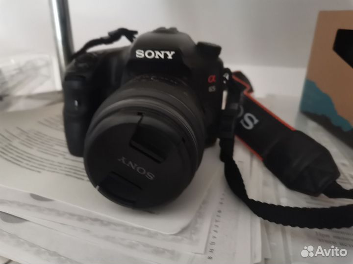 Зеркальный фотоаппарат sony