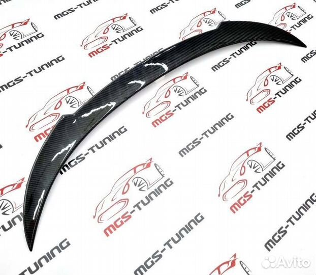 Спойлер V style карбон BMW 8 серия G15