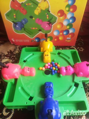 Игрушка бегемот