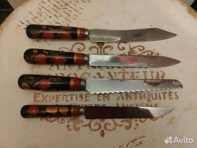 Набор кухонных ножей холхома СССР