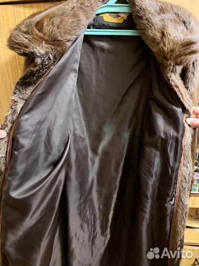 Шуба натуральная. Сурок