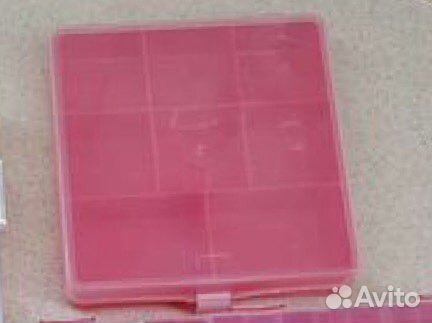 Органайзер красный квадратный 16016035мм