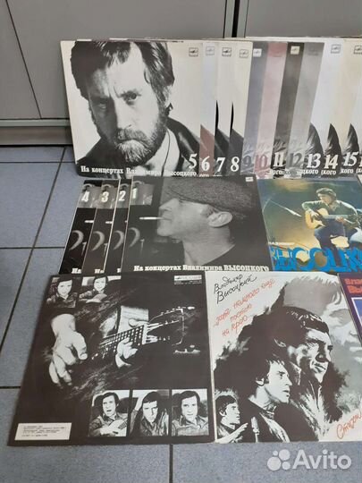 Пластинки высоцкого с1по21 и еще