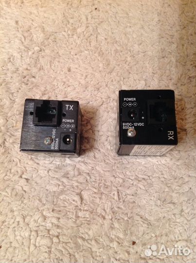 Комлект передатчик и приемник VGA сигнала Extron