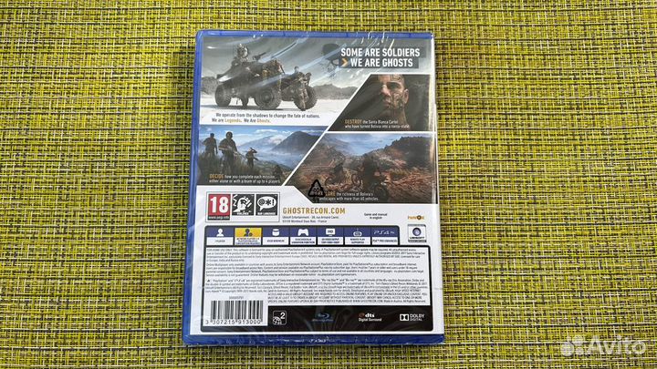 Tom Clancy’S Ghost Recon Wildlands ps4 Новый диск