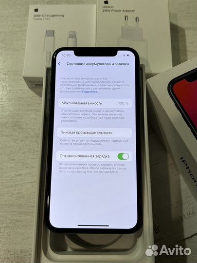 iPhone X, 256 ГБ
