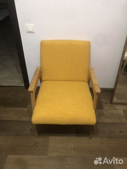 Кресло ретро дуб