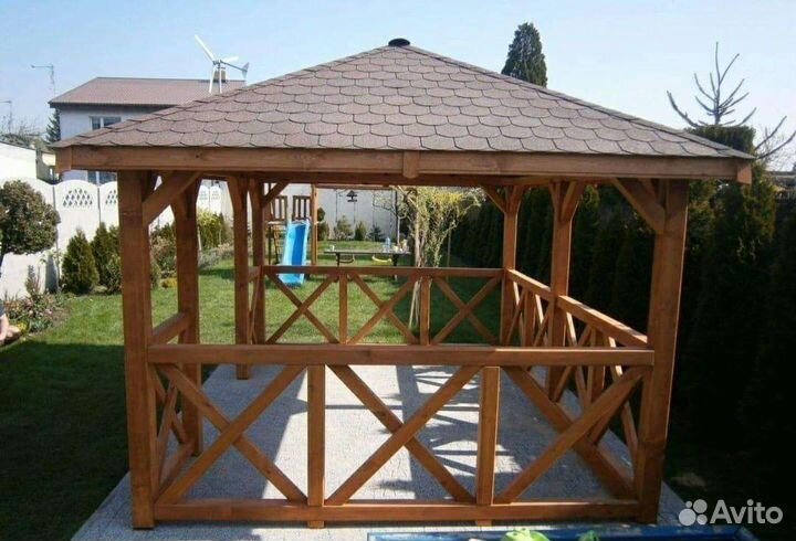 Строения из дерева