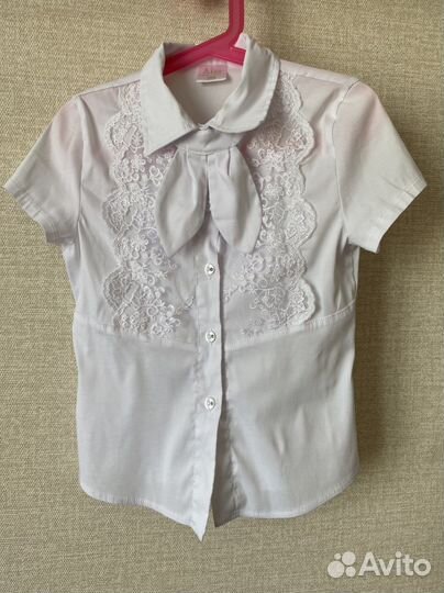 Школьная блузка 128