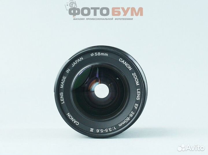 Объектив Canon EF 28-80mm f3,5-5,6 lll USM