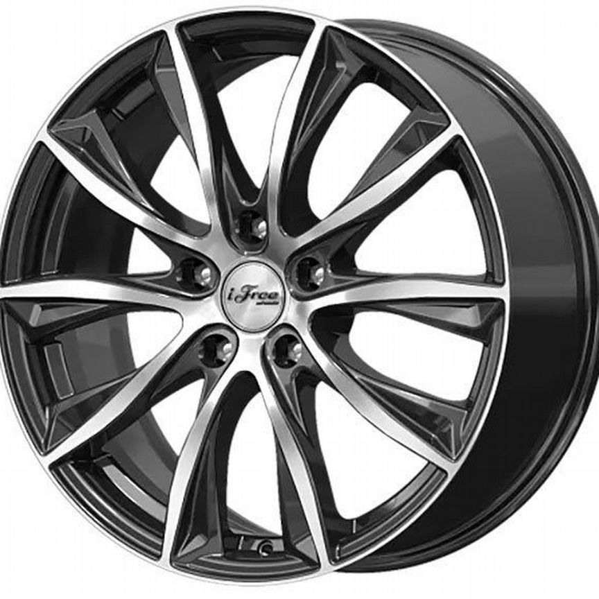 Диски iFree Каzантип 7.5x18 5x108 ET49 D67.1 Блэк Джек