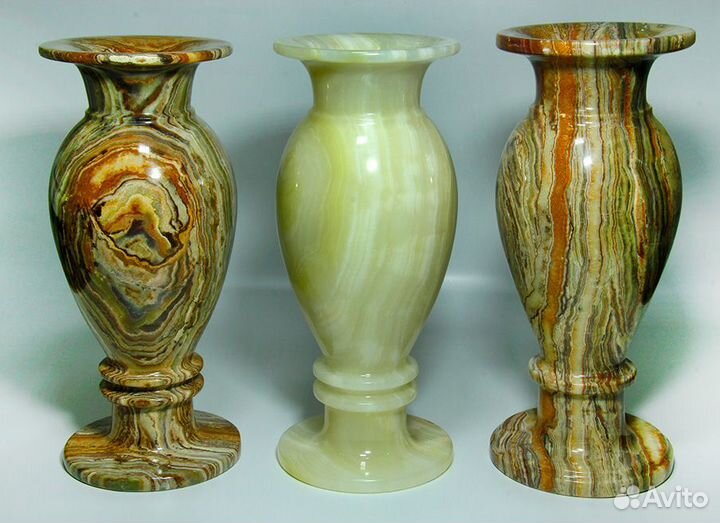 Ваза из оникса новая в упаковке(vaza2,3)