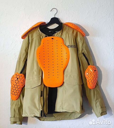 Мотокуртка Icon StormhawK WP Jacket, SM 44-48