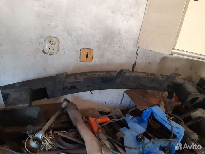 Усилитель заднего бампера хендай санто фе 2013