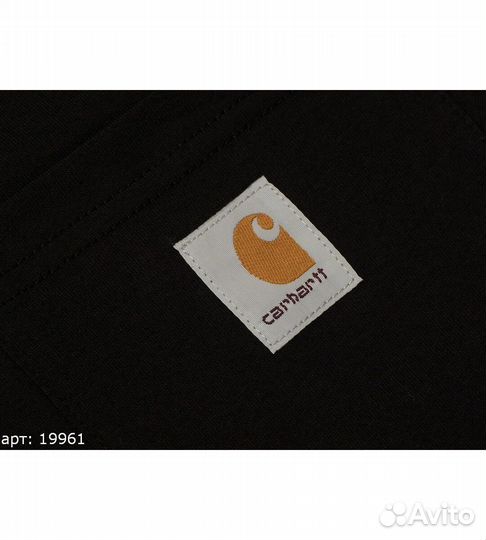 Футболка Carhartt pocket Чёрная