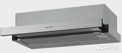 Вытяжка встраиваемая Krona Kamilla T 600 (inox/1 м