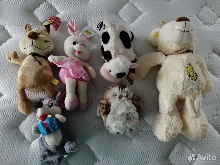 Мягкие игрушки новые