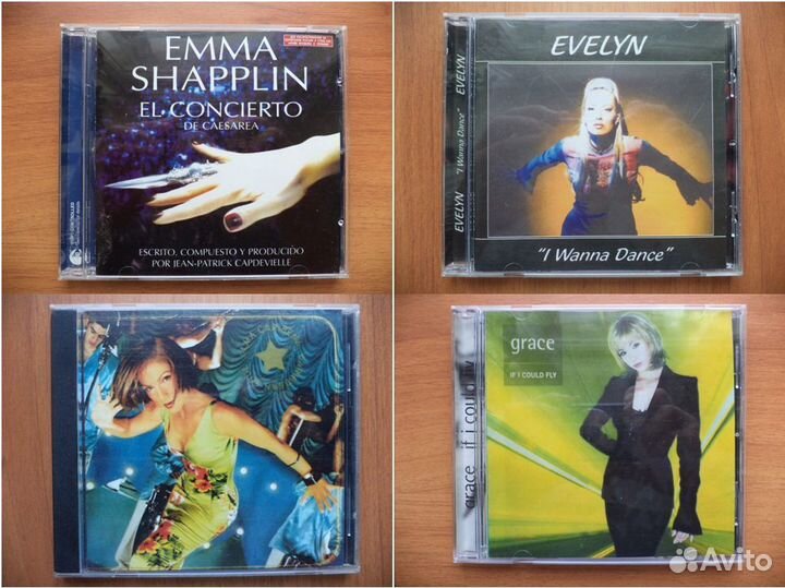 CD зарубежных и российских исполнителей