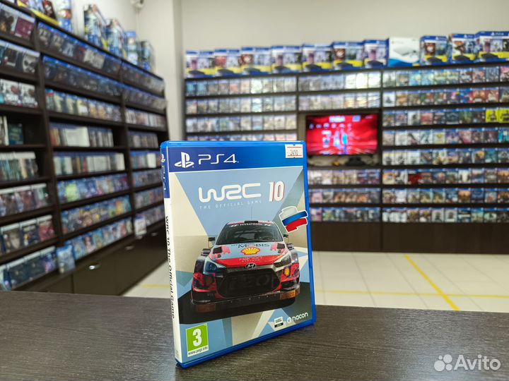 WRC 10 The Official Game PS4 (возможен обмен)