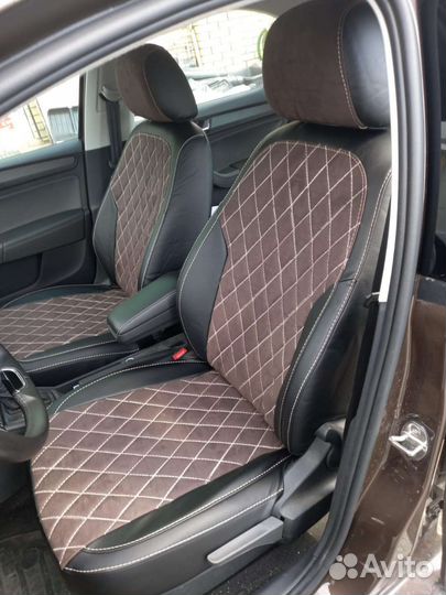 Авточехлы экокожа