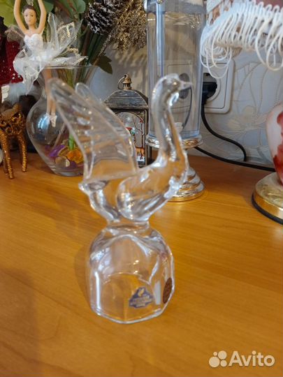 Рюмка перевёртыш лебедь