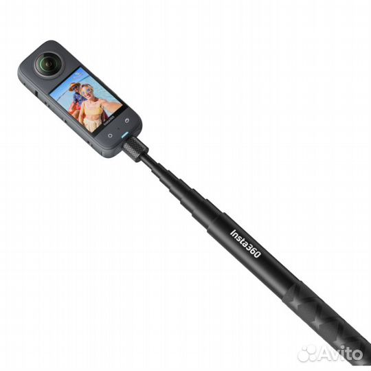 Монопод 120см невидимая селфи палка для Insta360