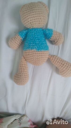 Вязаный мишка