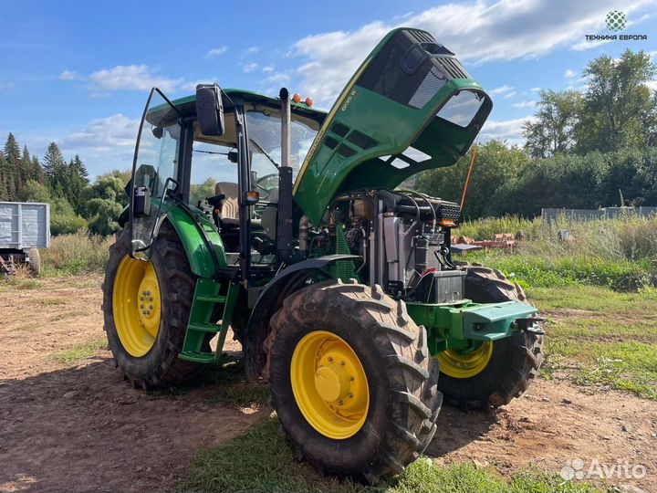 Трактор John Deere 6135B, 2019