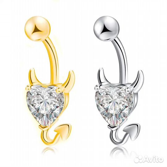 Пирсинг в пупок