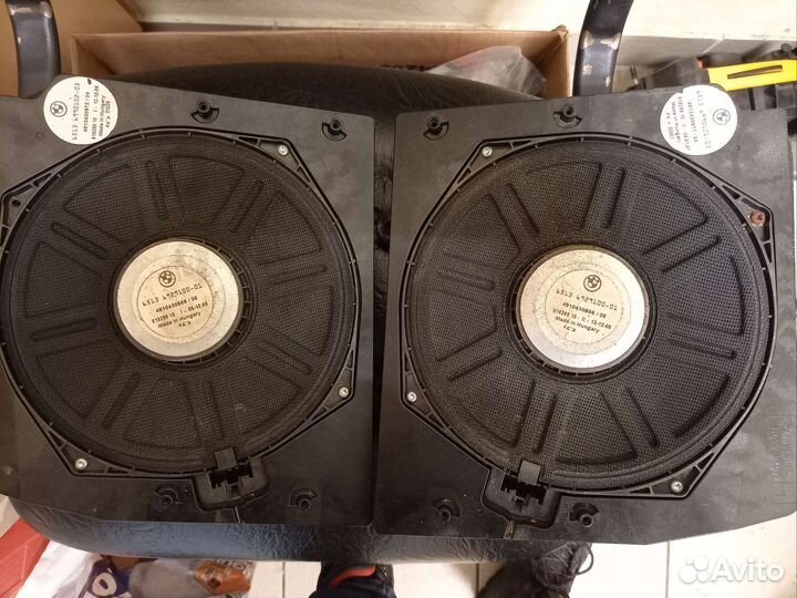 Низкочастотные динамики BMW X3 E83