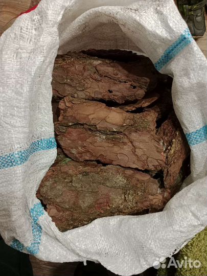 Мульча кора сосновая