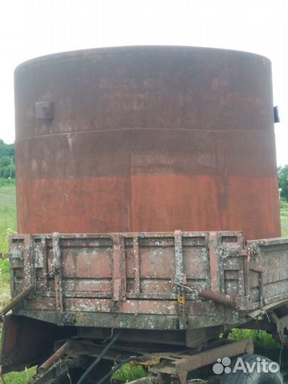Бочка ёмкость металлическая 9.5 тонн под воду