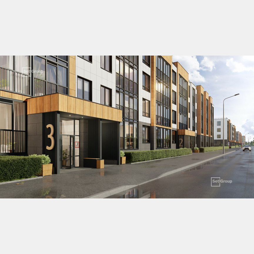 1-к. квартира, 34,6 м², 3/4 эт.
