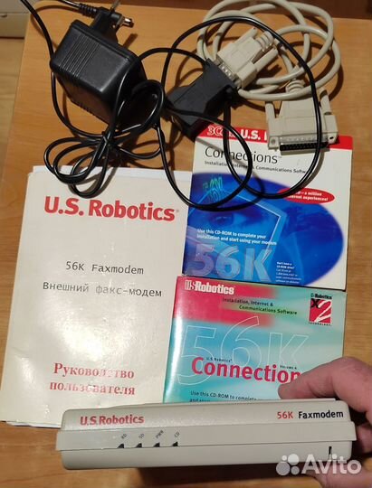 56к Faxmodem Внешний факс-модем