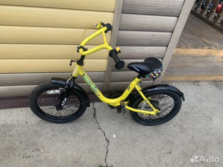 Детский велосипед 4-6 лет 2-4колесный 16