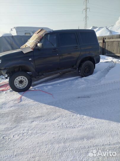 УАЗ Patriot 2.3 МТ, 2009, битый, 285 000 км