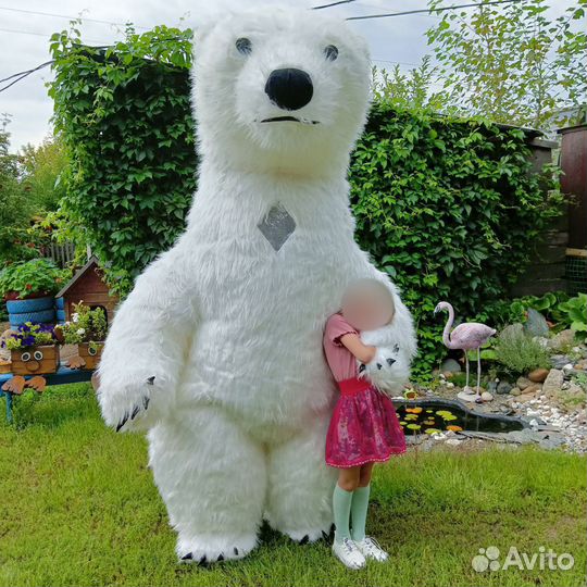 Медведь большой для поздравлений