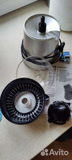 Соковыжималка новая scarlett SC-1012