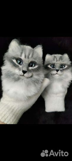 Звероварежки ручной работы отличный подарок