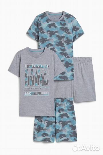 Костюм летний футболка шорты 170+